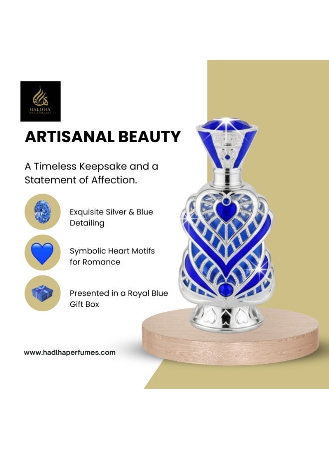 هالدها عطر رومانس من هالدها – عطر زيتي فاخر بدون كحول للرجال والنساء - Image 3